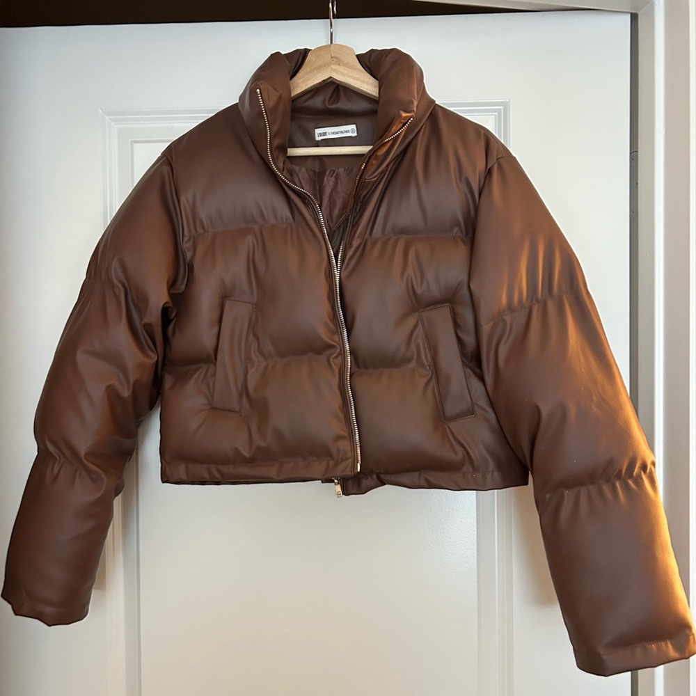 Cropped Puffer Coat